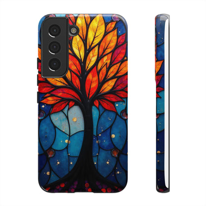 Stained Glass Tree: A Burst of Vibrant Elegance