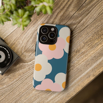 Retro Floral Phone Case – Vintage Aesthetic for iPhone, Samsung & Google Pixel