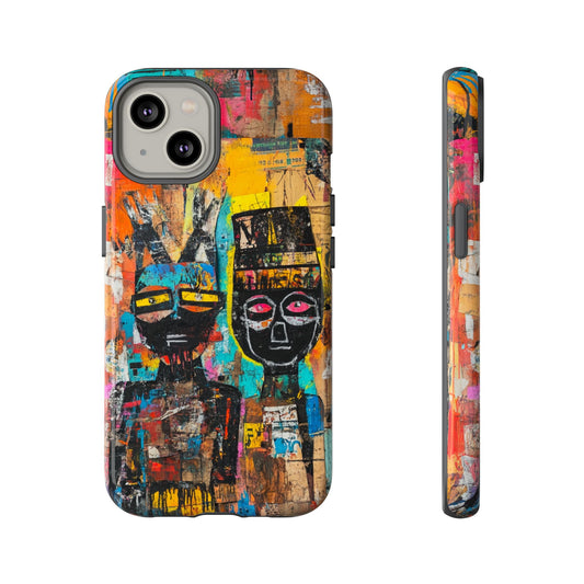 Jean-Michel Basquiat Phone Case – Street Art Phone Cover - iPhone, Samsung & Google Pixel Cover - Artistic Painting Case,  Art Lover Gift