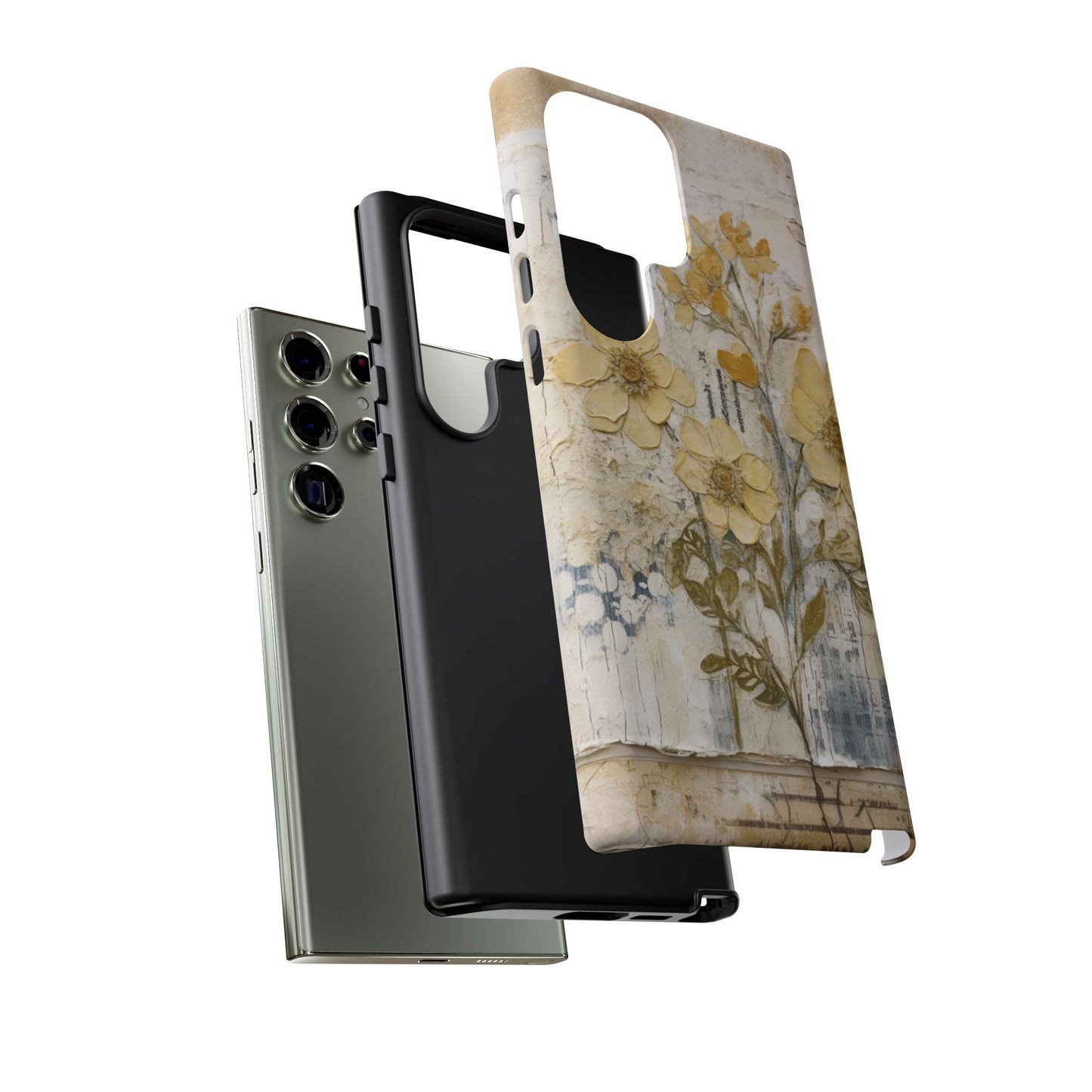 Vintage Botanical Floral Mobile Case