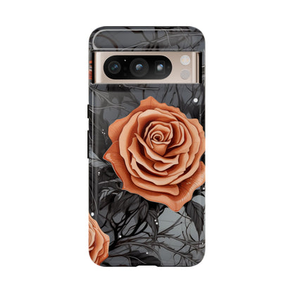 Mystic Noir Rose Mobile Case