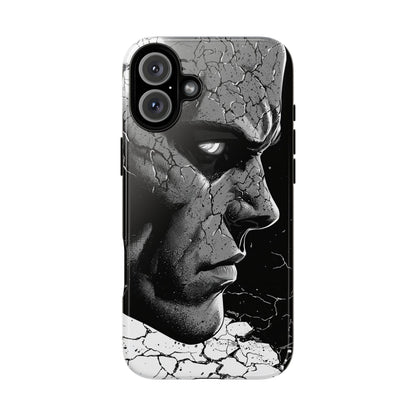 Shattered Reflections of a Symbiotic Soul: The Rise of a Dark Anti-Hero Phone Case for iPhone, Samsung & Pixel