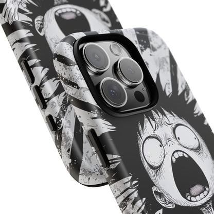 Maximum Panic Mode | Scream Kid Art  Phone Case for iPhone, Samsung & Pixel
