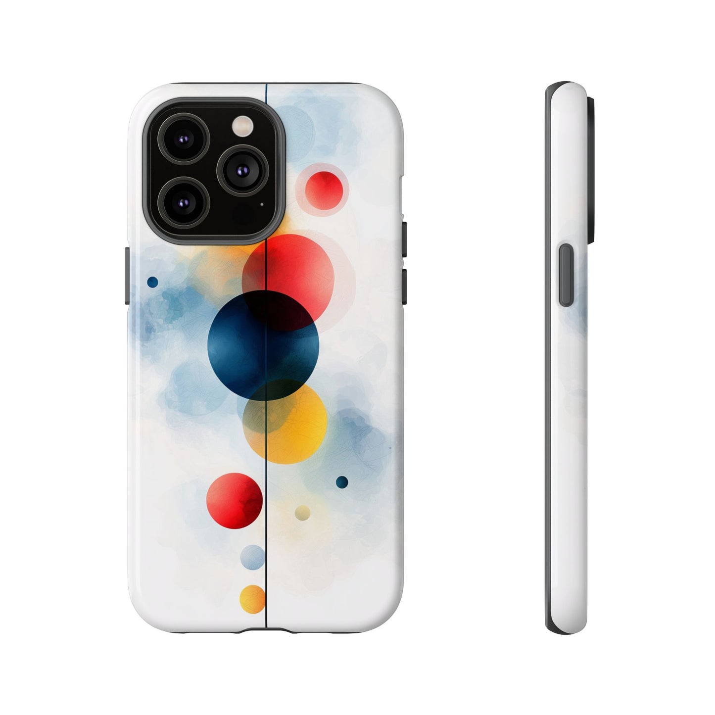 Celestial Balance – Watercolor Abstract Phone Case for iPhone, Samsung & Pixel