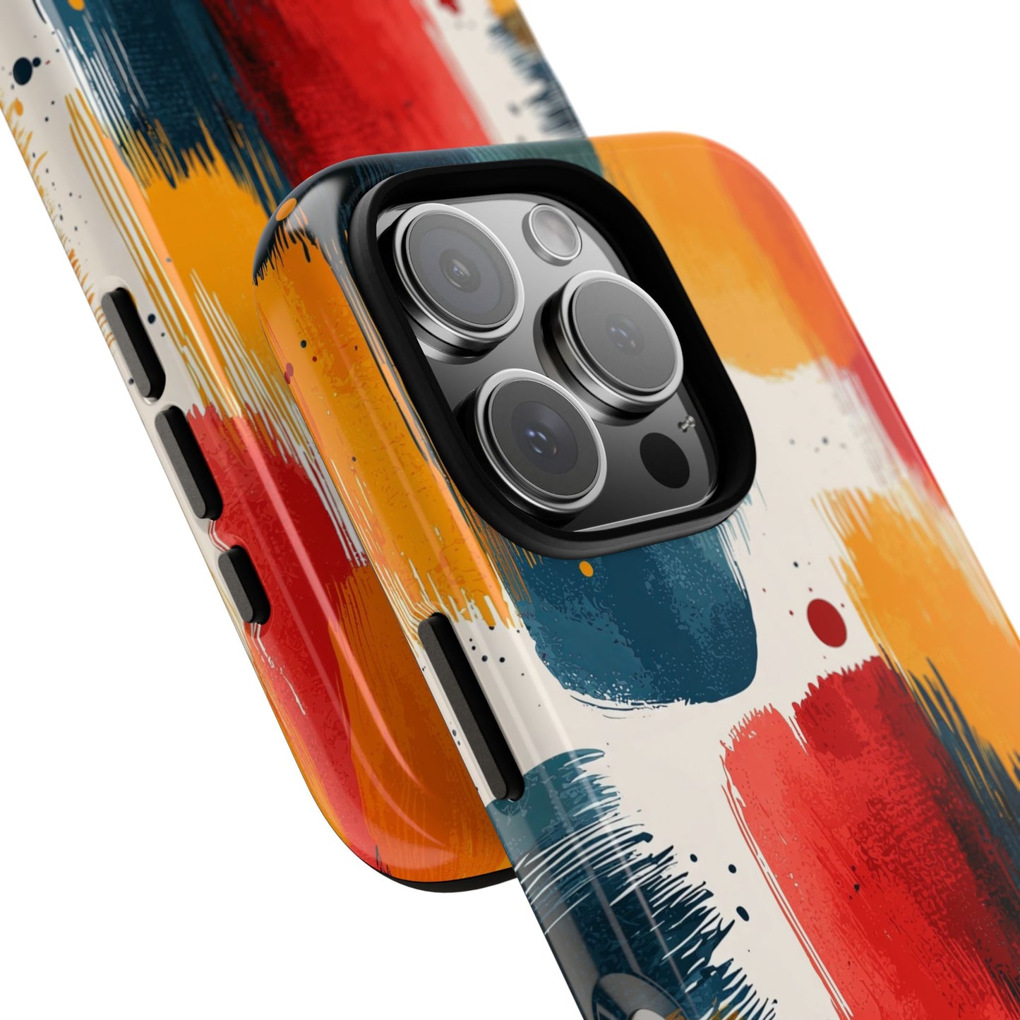 Color Burst Abstract Brushstroke Phone Case for iPhone, Samsung & Pixel