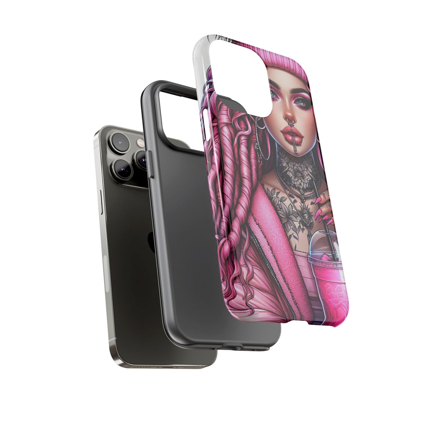 Pink Rebellion – Edgy Street Style & Tattooed Chic Mobile Cover