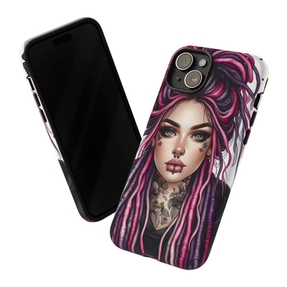 Neon Gothic Beauty Mobile Case