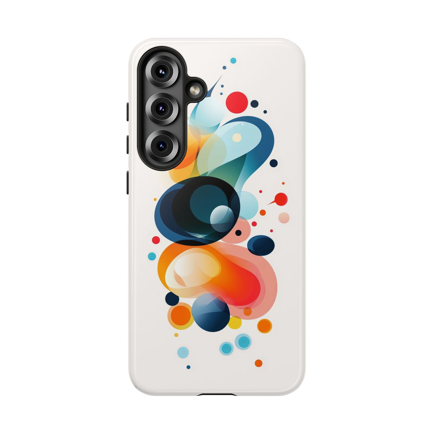Color Cascade – Vivid Abstract  Phone Case for iPhone, Samsung & Pixel