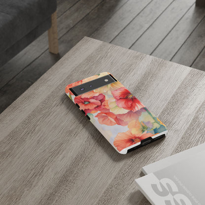 Floral Harmony Watercolor Mobile Case