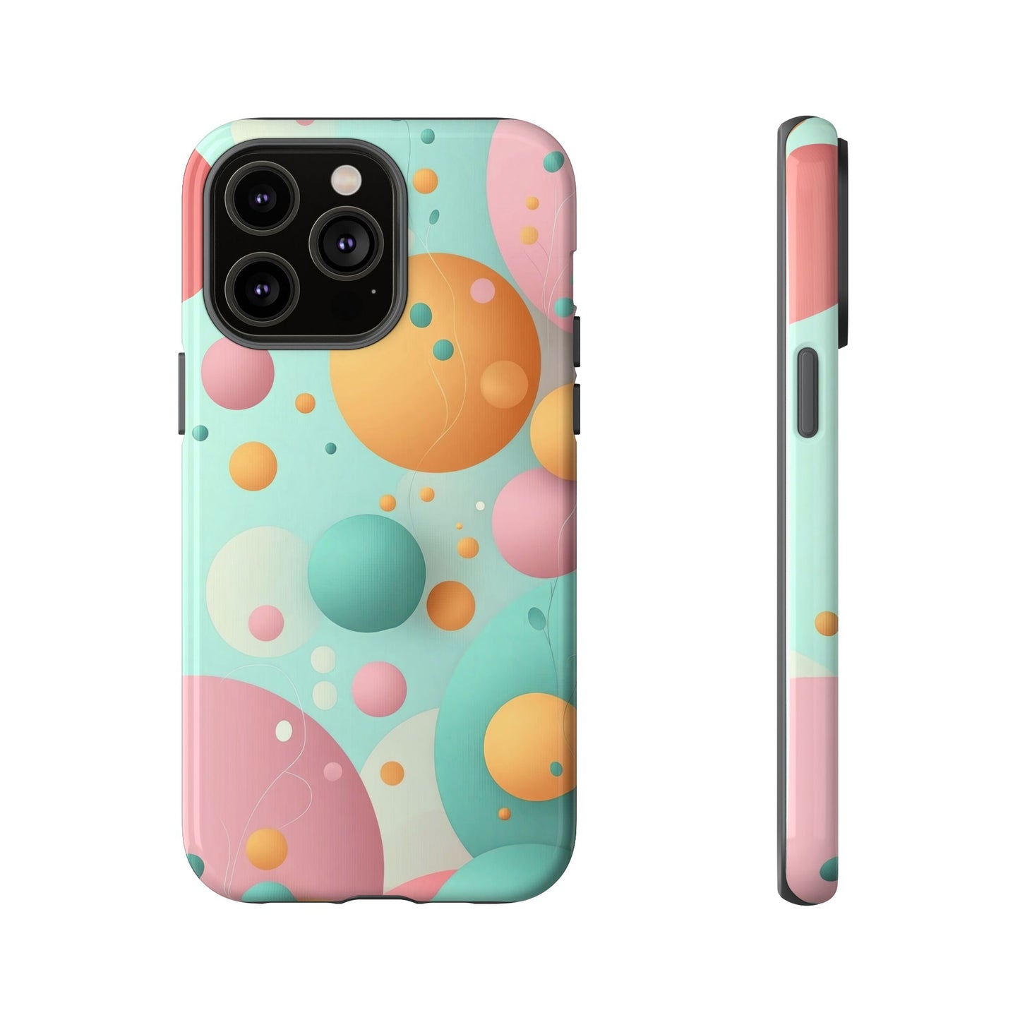 Bubble Pop Delight – Abstract Food-Themed Phone Case for iPhone, Samsung & Pixel