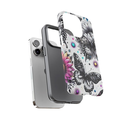 Celestial Flight – Cosmic Butterflies & Floral Magic Mobile Cover