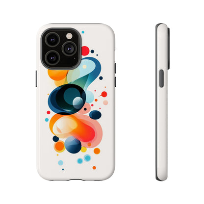 Color Cascade – Vivid Abstract  Phone Case for iPhone, Samsung & Pixel