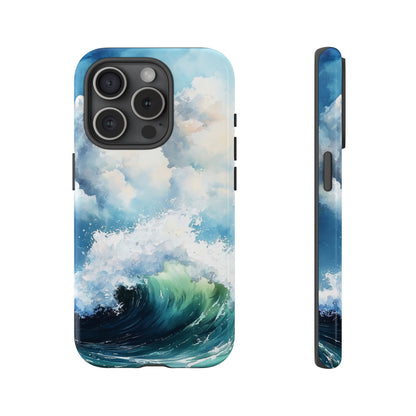 Pastel Wave Dream Watercolor Phone Case for iPhone, google Pixel & Samsung