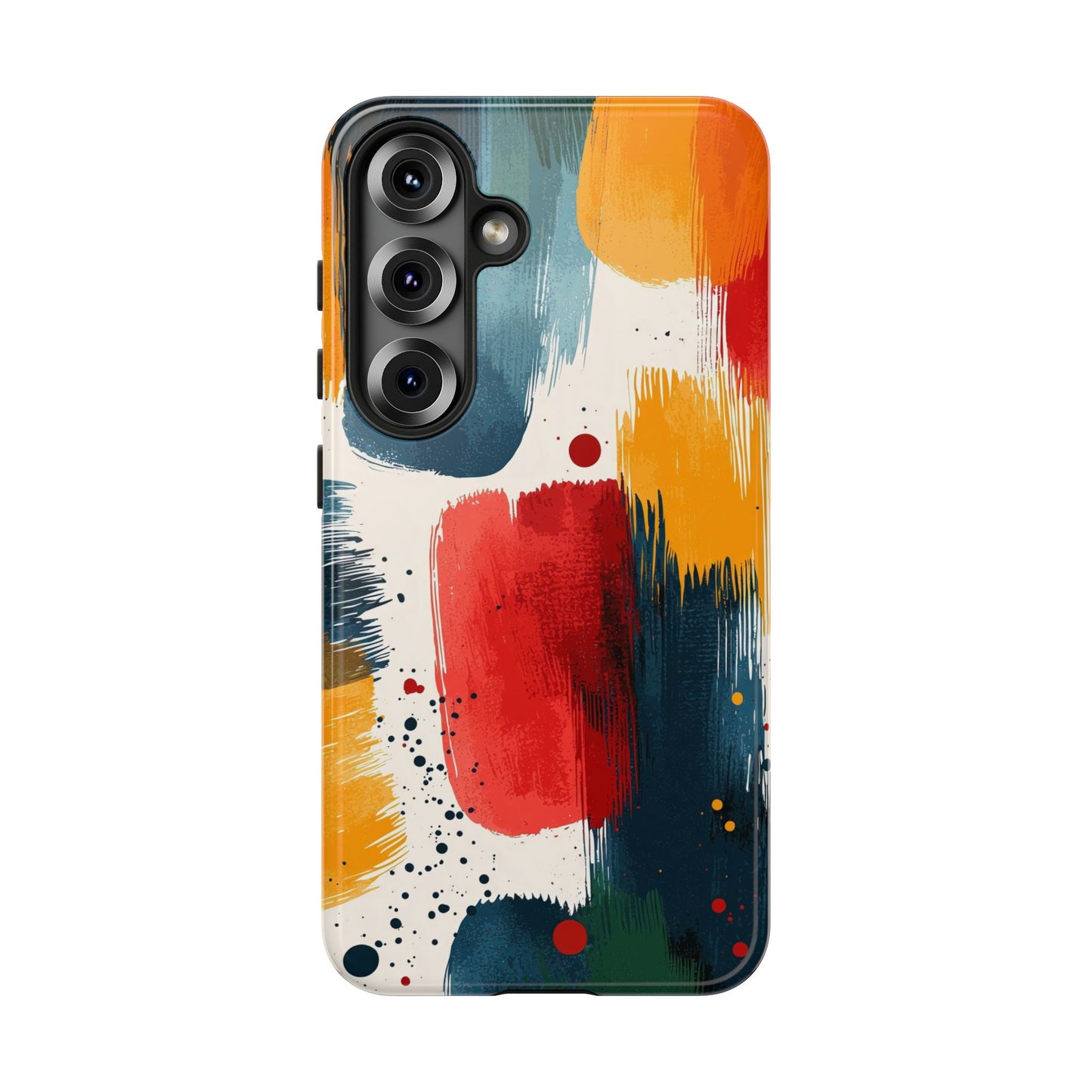 Color Burst Abstract Brushstroke Phone Case for iPhone, Samsung & Pixel