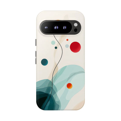 Cosmic Citrus Flow – Abstract Art Phone Case  for iPhone, Samsung & Pixel