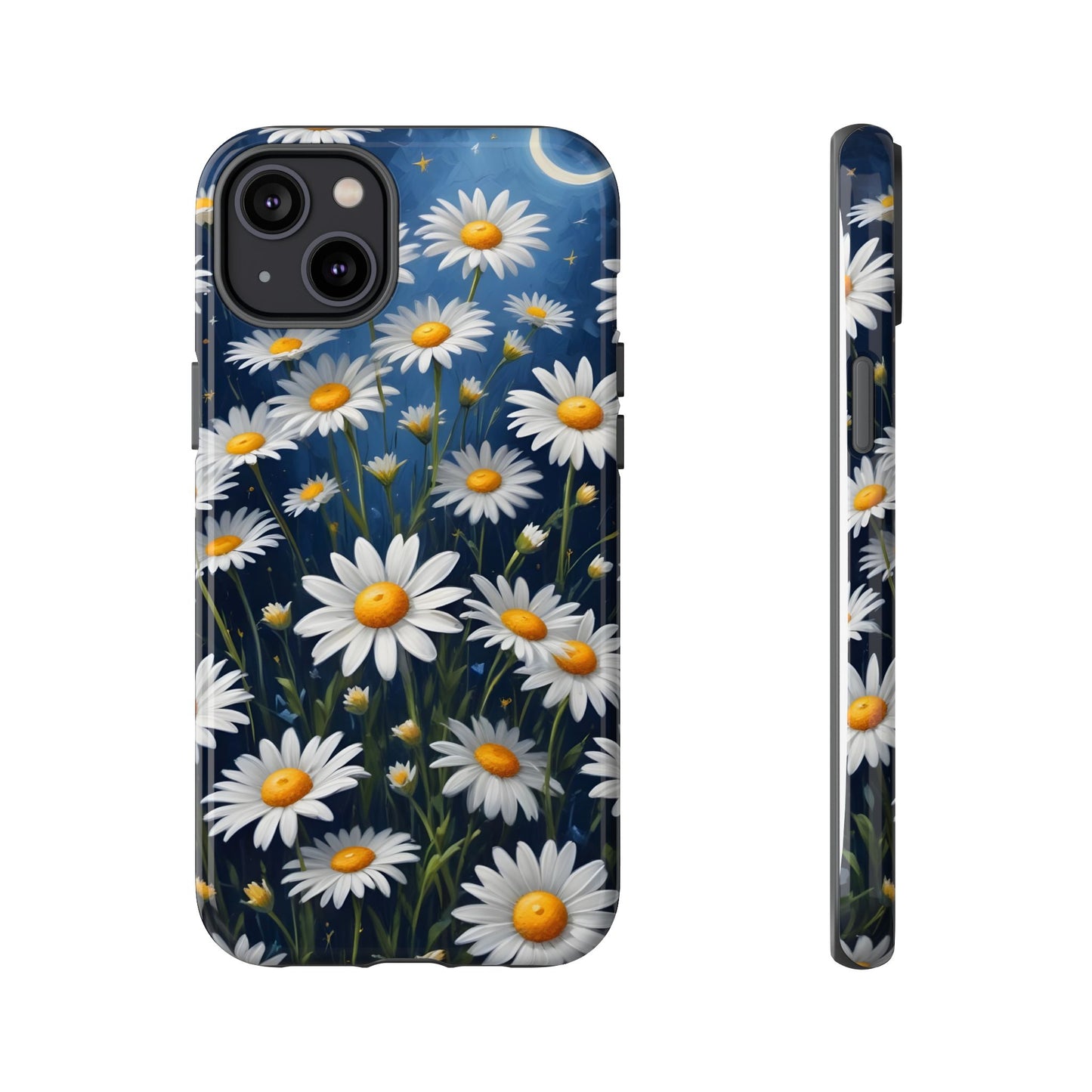Witchy Daisy Flowers Phone Case Vintage Botanical Cover