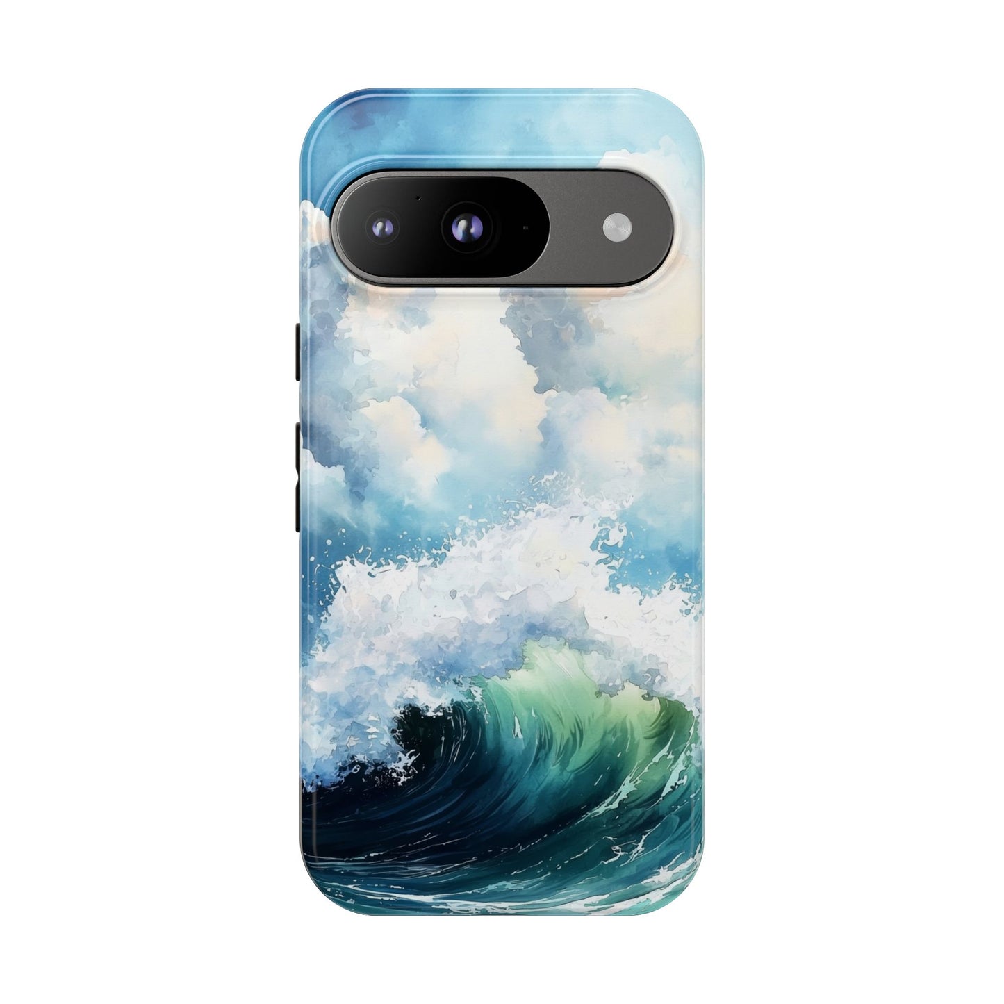 Pastel Wave Dream Watercolor Phone Case for iPhone, google Pixel & Samsung