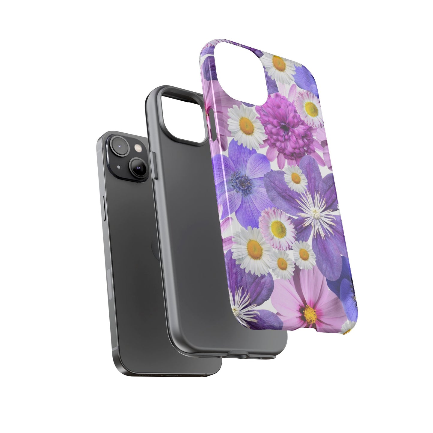 Lavender Blossom Floral Mobile Case