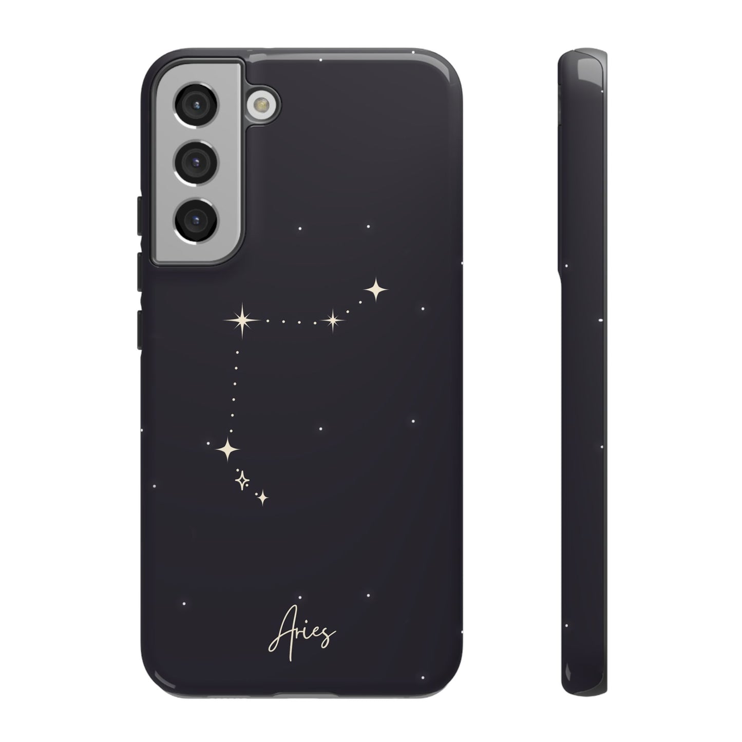 Aries Zodiac Starry Phone Case – Cosmic Style for iPhone, Samsung & Google Pixel