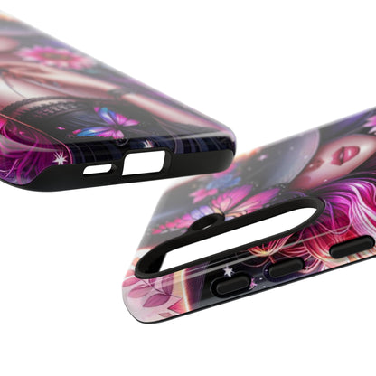 Celestial Charm – Cosmic Cowgirl & Butterfly Magic Mobile Cover
