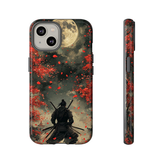 Moonlit Samurai: The Last Stand Phone Case for iPhone, Samsung & Pixel