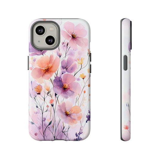 Botanical Bliss Watercolor Phone Case for iPhone, google Pixel & Samsung