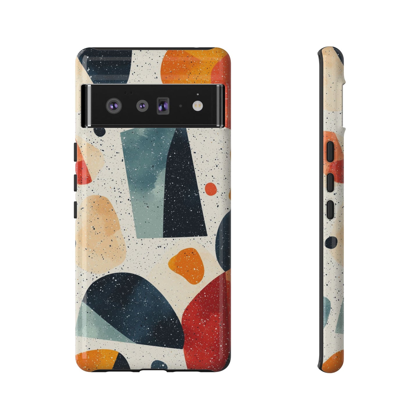 Golden Noir Terrazzo Phone Case for iPhone, Pixel & Samsung