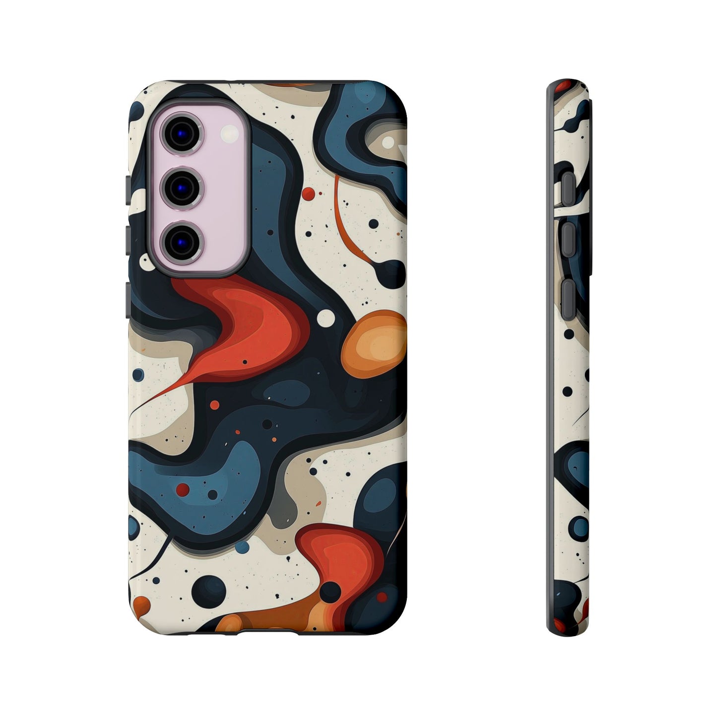 Molten Drift – Abstract Art Phone Case for iPhone, Samsung & Pixel