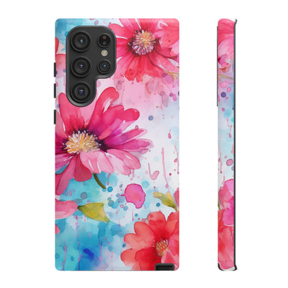 Watercolor Bloom Floral Mobile Case