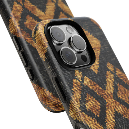 Golden Tribal Boho Phone Case for iPhone, Google Pixel & Samsung