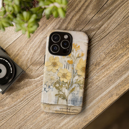 Vintage Botanical Floral Mobile Case