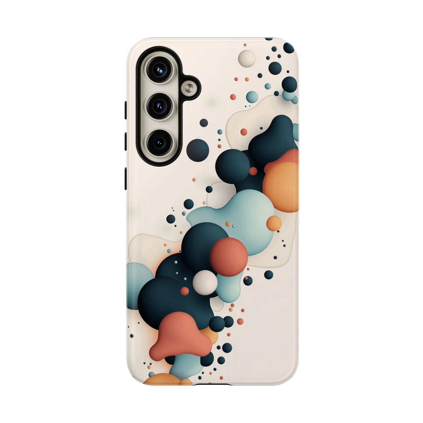 Bubble Rush – Abstract Burst Phone Case for iPhone, Samsung & Pixel