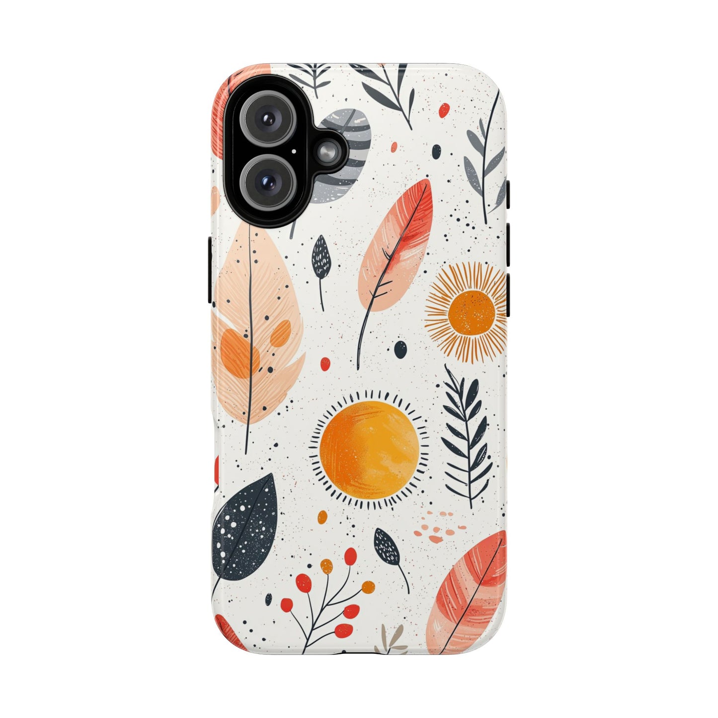 Sunshine & Feathers Boho Phone Case for iPhone, Pixel & Samsung
