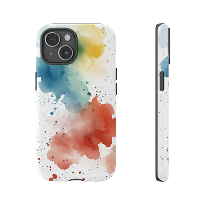Colorburst Cloud Watercolor Phone Case for iPhone, google Pixel & Samsung