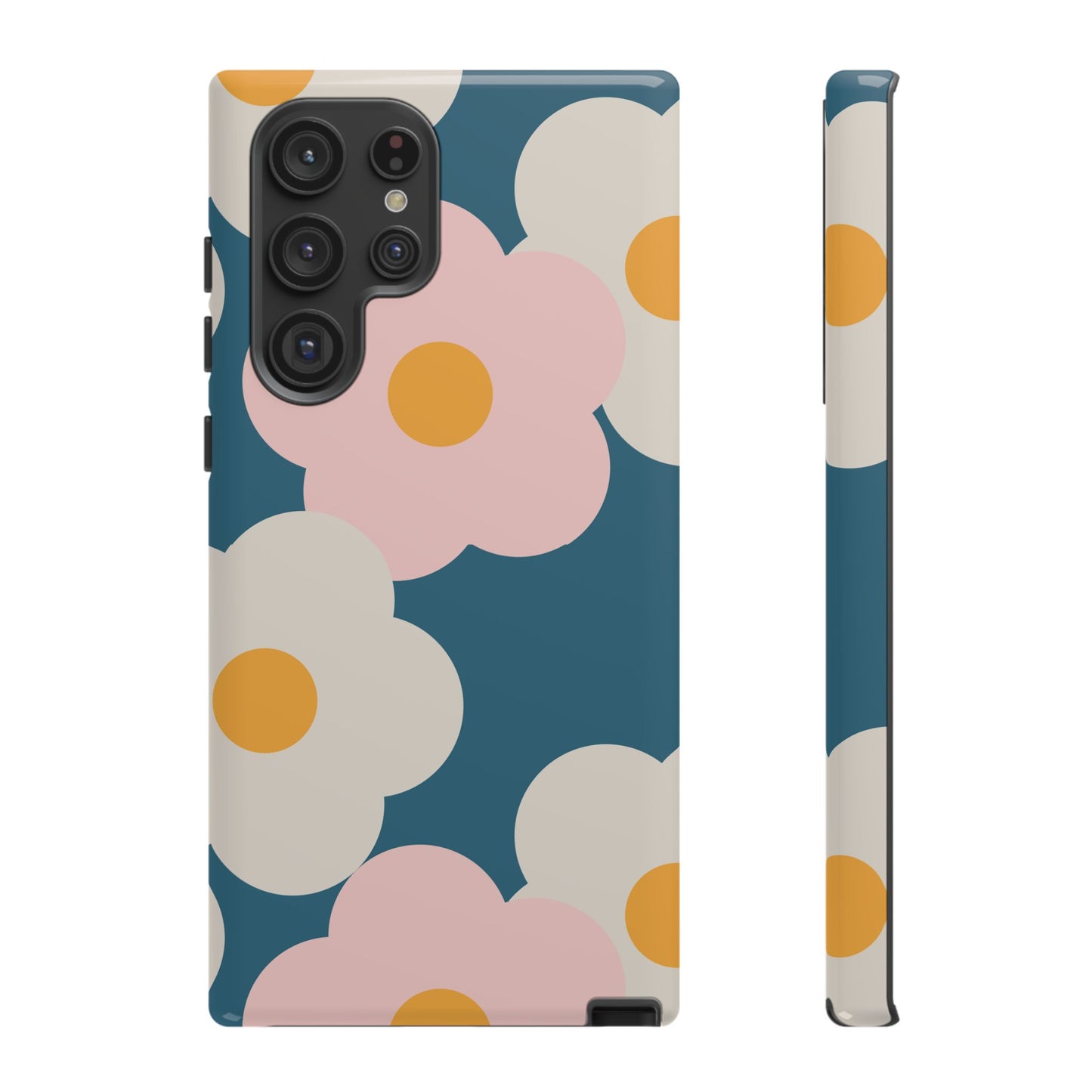 Retro Floral Phone Case – Vintage Aesthetic for iPhone, Samsung & Google Pixel