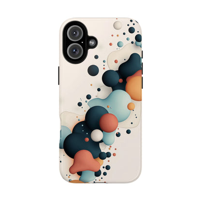 Bubble Rush – Abstract Burst Phone Case for iPhone, Samsung & Pixel