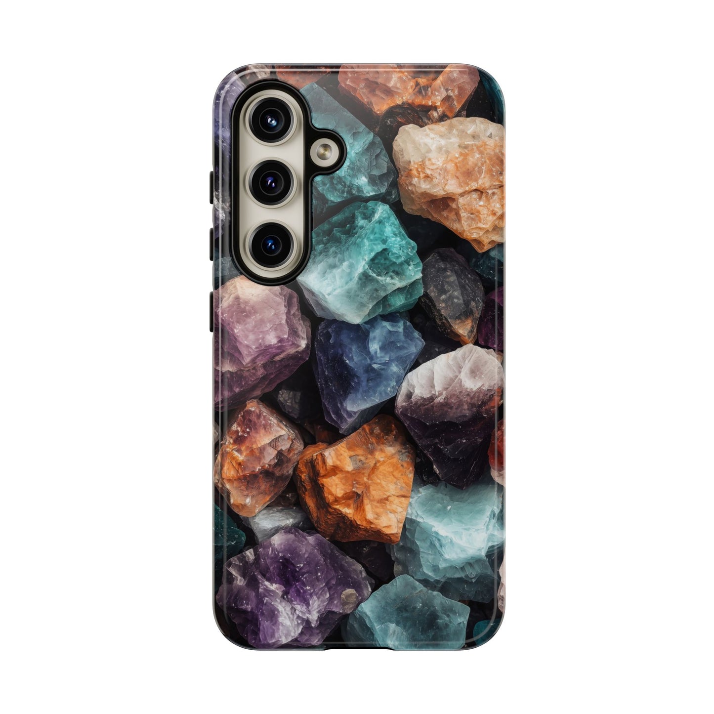 Crystal Gemstone Phone Case for iPhone, Samsung & Google Pixel