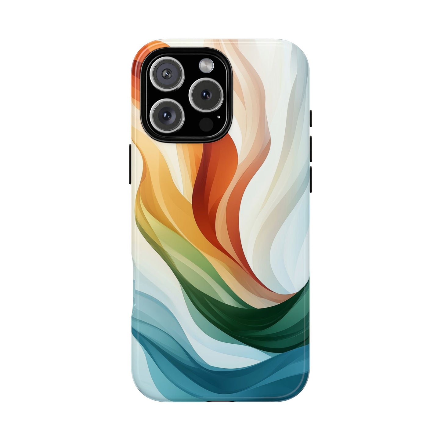 Aurora Stream Watercolor Phone Case for iPhone, google Pixel & Samsung