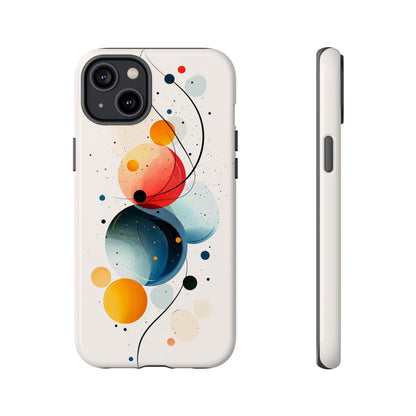 Orbital Drift – Cosmic Flow Abstract Phone Case for iPhone, Samsung & Pixel