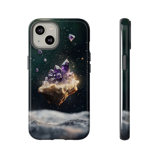 Mystic Amethyst Stones Phone Case for iPhone, Samsung & Google Pixel