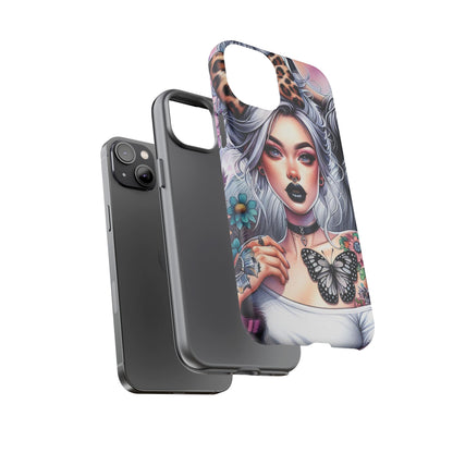Wild Spirit – Gothic Chic & Nature Fusion Mobile Cover