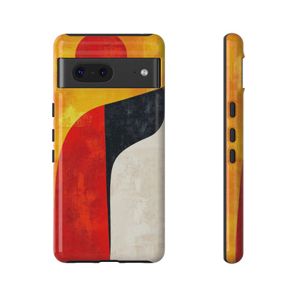 Solar Shift – Bold Abstract Minimalist Phone Case for iPhone, Samsung & Pixel