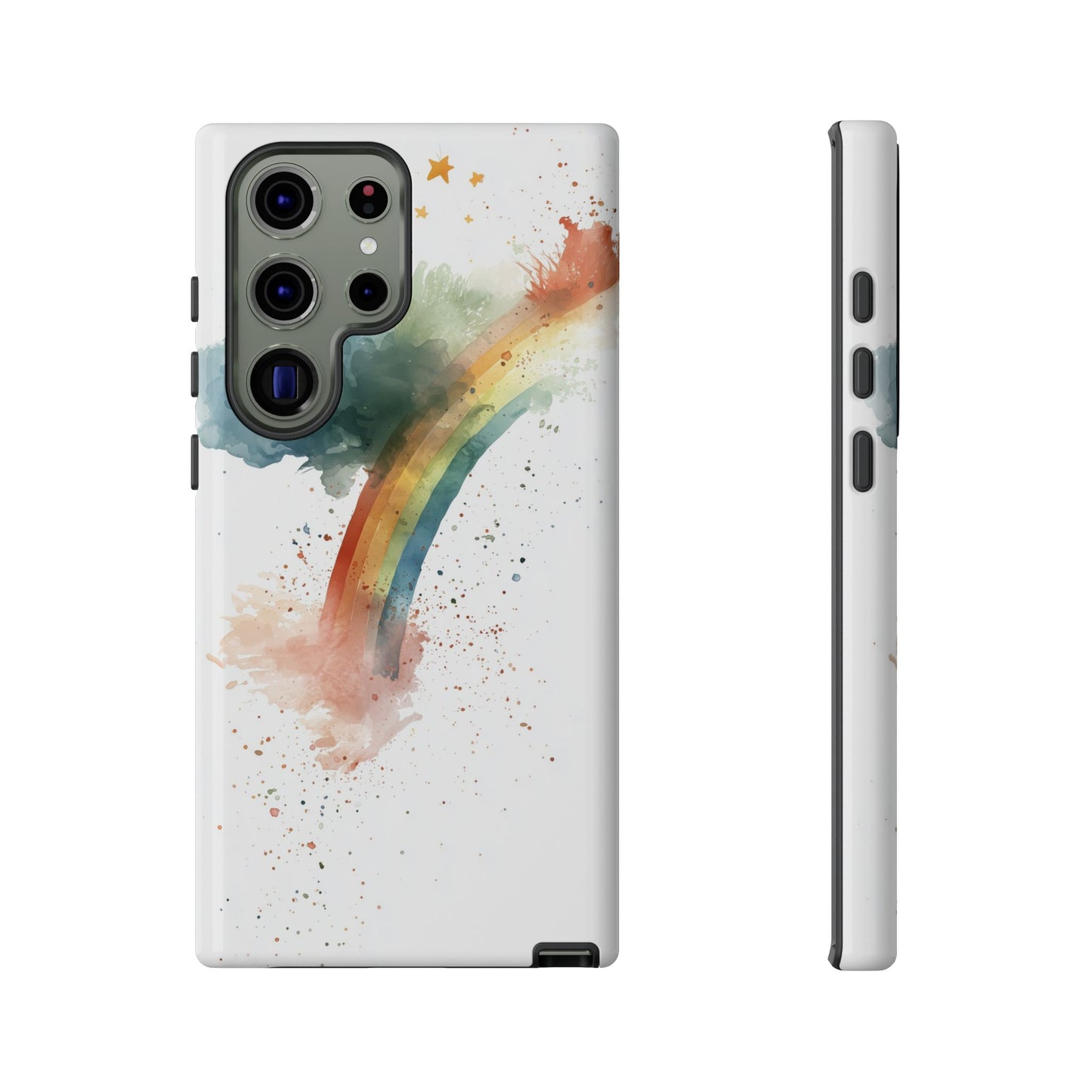 Mystic Splash Rainbow Watercolor Phone Case for iPhone, google Pixel & Samsung