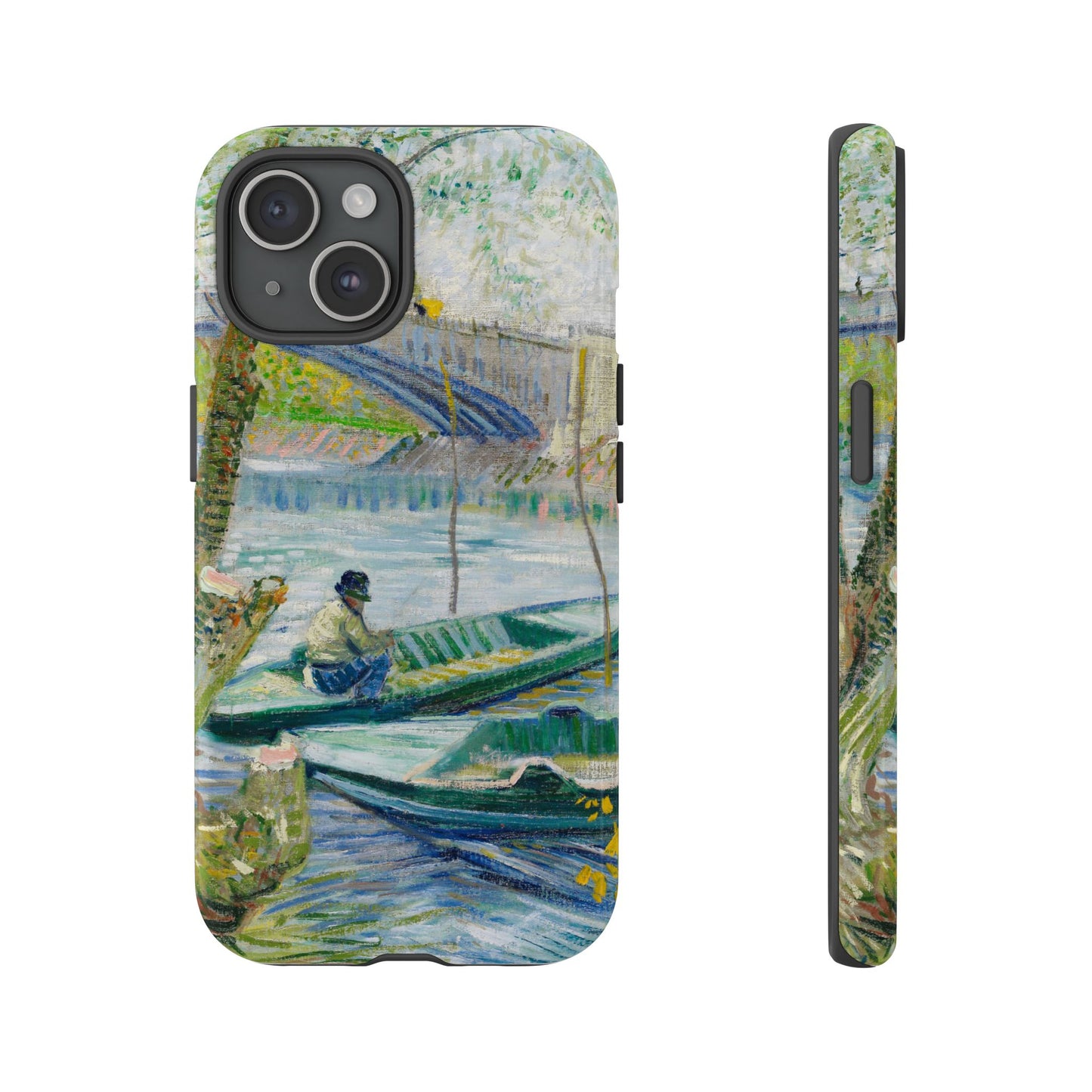 Vincent Van Gogh Fisherman Painting Phone Case - Art Case for iPhone, Samsung & Google Pixel