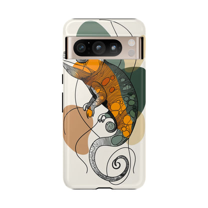 Chameleon Flow: The Art of Adaptation Phone Case for iPhone, Samsung & Pixel