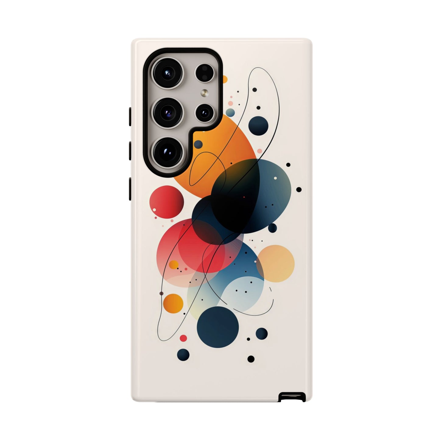 Galactic Echo – Abstract Minimalist Phone Case for iPhone, Samsung & Pixel