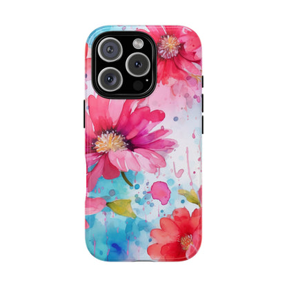 Watercolor Bloom Floral Mobile Case
