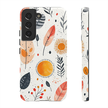 Sunshine & Feathers Boho Phone Case for iPhone, Pixel & Samsung