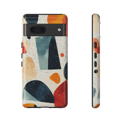 Golden Noir Terrazzo Phone Case for iPhone, Pixel & Samsung