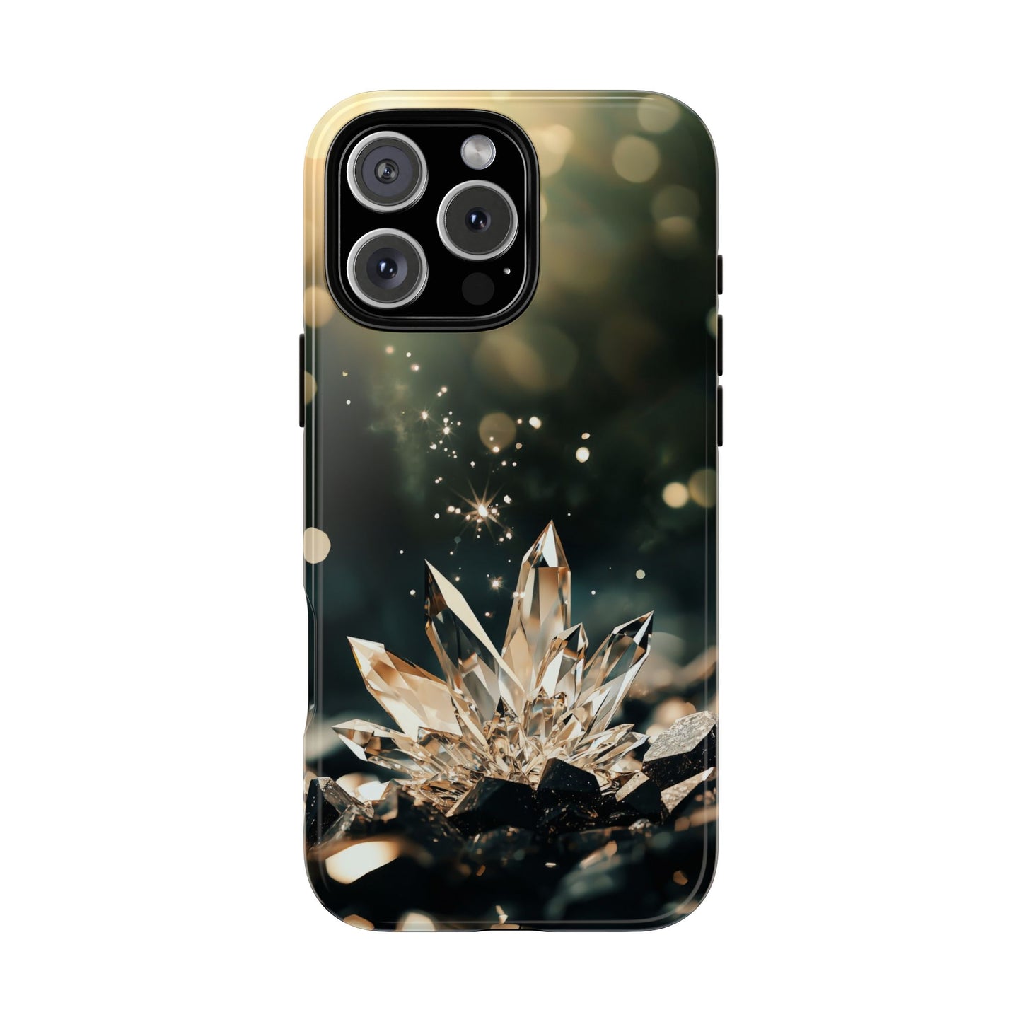 Crystal Stone Sparkle Phone Case – iPhone, Google Pixel, Samsung